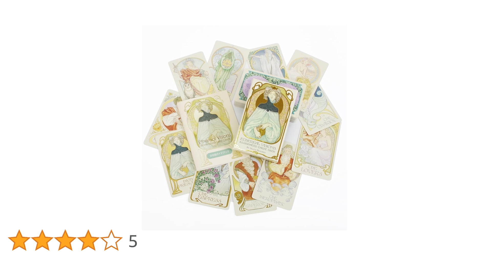 【新品未開封】Lucine Tarot ミッドナイトエディション　正規品 12x7cm The Lucine Divination Tarot Midnight Tarot Cards for